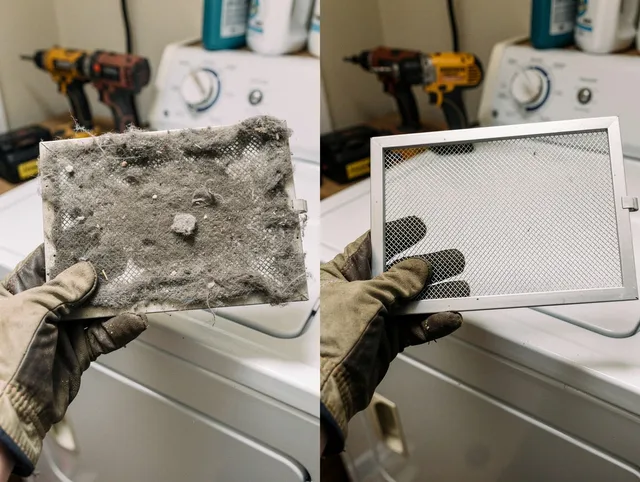 Professional lint trap cleaning by Lakeville Dryer Vent Cleaning in Lakeville