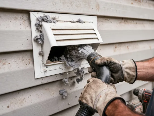 Professional dryer vent cleaning by Lakeville Dryer Vent Cleaning in Lakeville