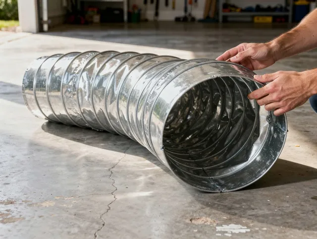 Lakeville Dryer Vent Cleaning specialist using advanced equipment for thorough duct cleaning in Lakeville