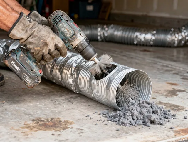 Professional duct cleaning by Lakeville Dryer Vent Cleaning in Lakeville