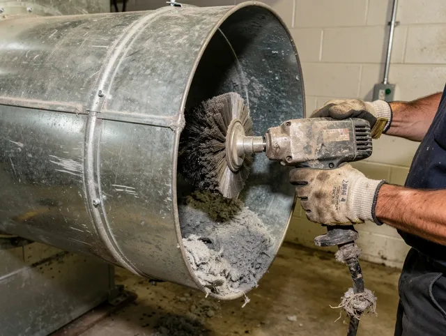 Industrial-grade dryer vent cleaning by Lakeville Dryer Vent Cleaning in Lakeville