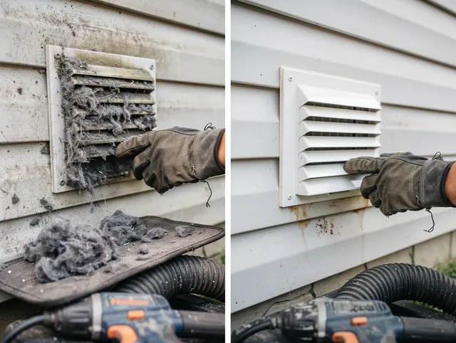 Residential dryer vent cleaning by Lakeville Dryer Vent Cleaning in Lakeville